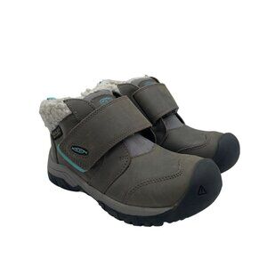 Keen Kootenay Boots IV Mid WP Kids US 10 Steel Grey Porcelain Winter